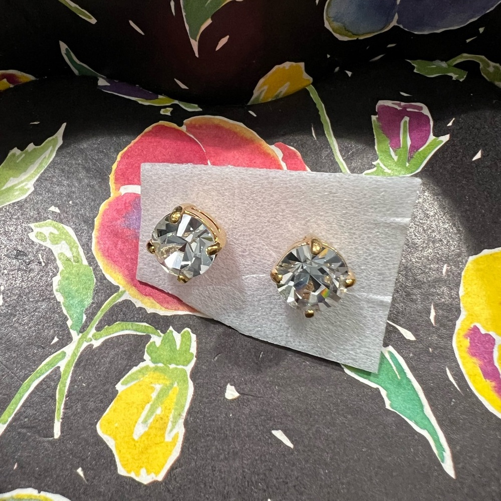 Gold Diamond Studs